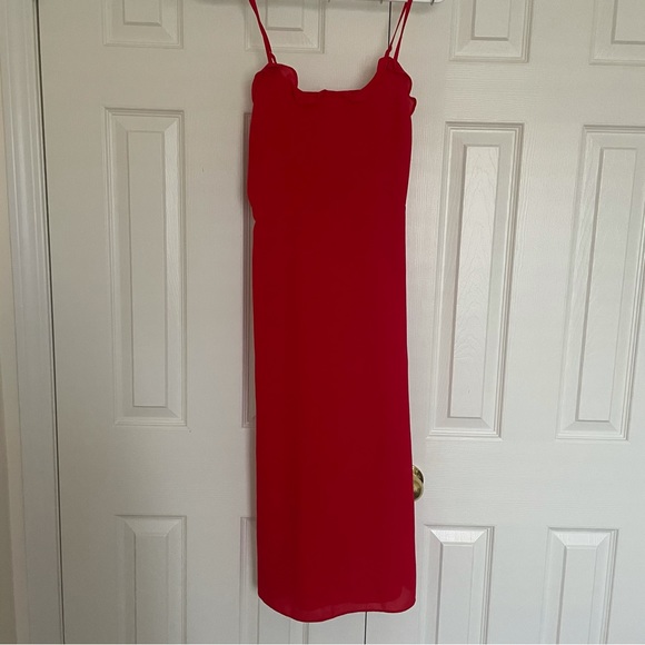 COPY - Aritzia wilfred red philomene maxi dress, size 0 - Picture 2 of 9